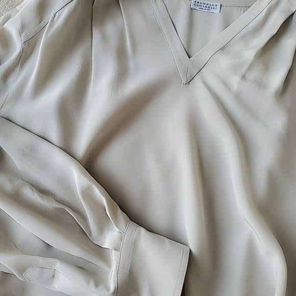 Brunello Cucinelli silk blouse - Picture 5 of 8